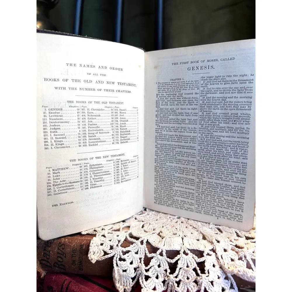 Antique Bible - 1892